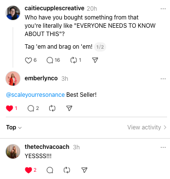 Katie names Best Seller