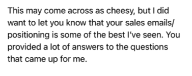 A subscriber said the case studies made her believe she could do it